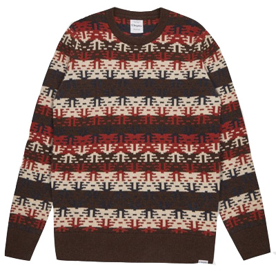 CLEPTOMANICX Knit Sweater NOWAY chili red